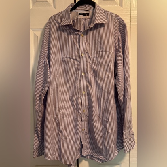 Men's Banana Republic Non-Iron Classic Fit Striped Button Down Long Sleeve